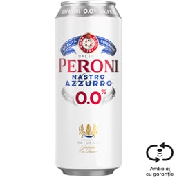 Peroni Nastro Azzurro | Bere blonda fara alcool 0.5L