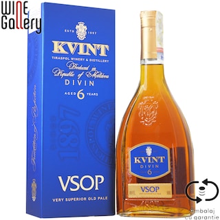 Kvint | Brandy Divin VSOP 6 Ani 0.5L
