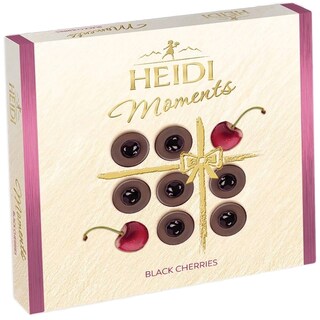 Heidi | Moments | Praline ciocolata amaruie si cirese confiate 150g