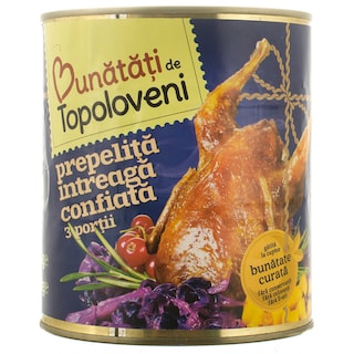 Bunatati de Topoloveni | Prepelita intreaga confiata 800g
