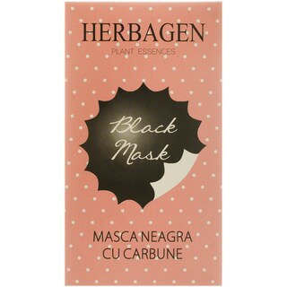Herbagen | Masca neagra cu carbune 50g