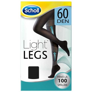Scholl | Ciorapi compresivi de dama 60DEN, negri, marimea XL