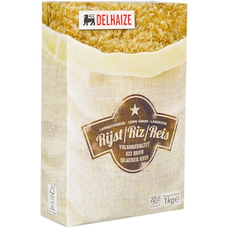 Delhaize | Orez brun cu bob lung 1kg