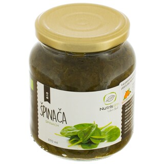 Nutrisslim | Spanac bio la borcan 370ml