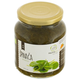 Nutrisslim | Spanac bio la borcan 370ml