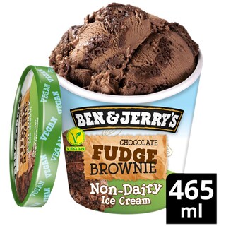 Ben&Jerry's | Inghetata fara lactate Chocolate Fudge Brownie 382g