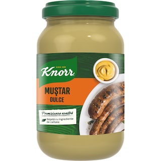 Knorr | Mustar dulce cu aroma de miere 270g