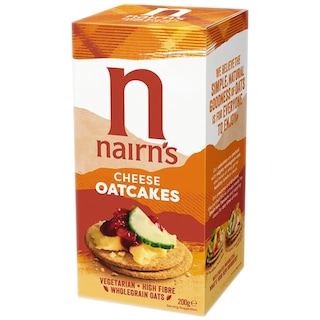 Nairn's | Painici din ovaz integral cu branza 200g