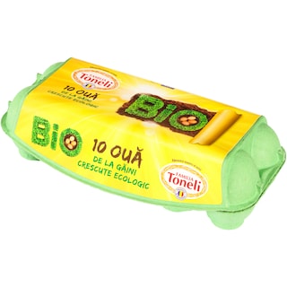 Familia Toneli | Oua ecologice 10 bucati, M/L