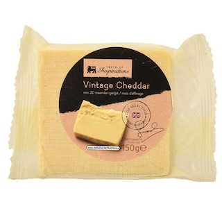 Taste of Inspirations | Delhaize | Branza Vintage Cheddar 150g