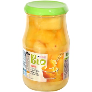 Delhaize Bio | Ananas bio in sirop 350g