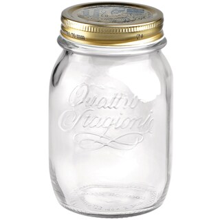 Bormioli | Borcan sticla cu capac Quattro Stagioni, 500ml