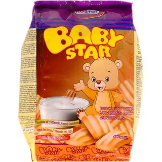RoStar | Baby Star | Biscuiti cu vitamine si minerale 180g