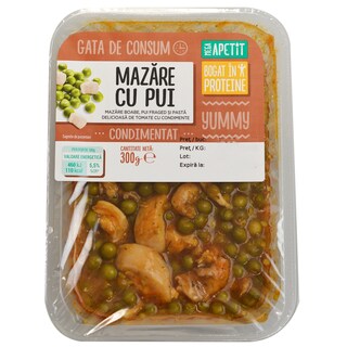 Mega Apetit | Mazare cu pui 300g