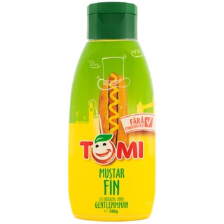 Tomi | Mustar fin 500g