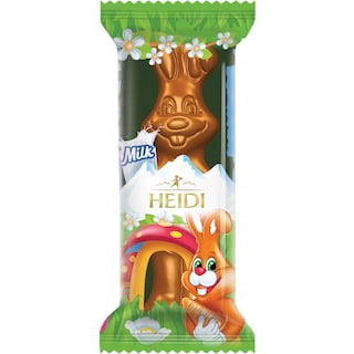 Heidi | Iepuras ciocolata cu lapte si crema cu lapte 45g