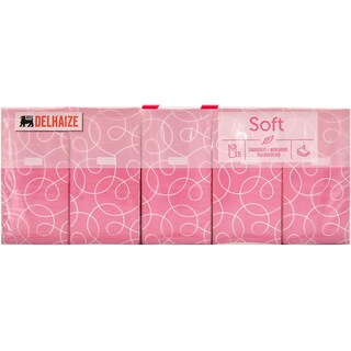 Delhaize | Servetele nazale, 4 straturi, 15 pachetele x 10 servetele