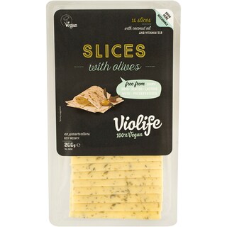 Violife 100% Vegan | Specialitate felii cu masline 200g