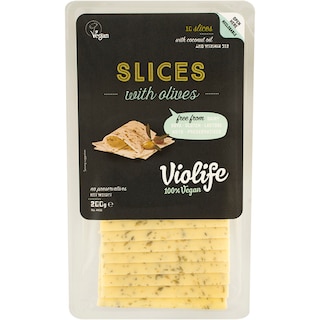 Violife 100% Vegan | Specialitate felii cu masline 200g