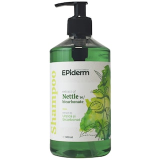 Epiderm | Sampon cu extract de urzica si bicarbonat 500ml