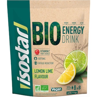 Isostar | Pudra pentru bautura energizanta cu aroma de malaie verde 320g