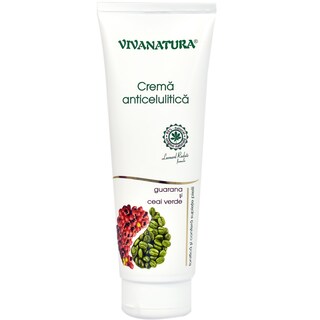 Viva Natura | Crema anticelulitica, cu guarana & ceai verde 250ml