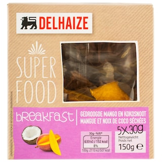 Delhaize | Amestec de fructe uscate Breakfast 150g