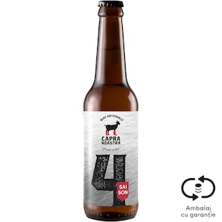 Capra Noastra | Bere artizanala Saison 0.33L