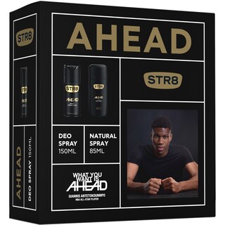 STR8 | Pachet spray+deodorant 85ml+150ml