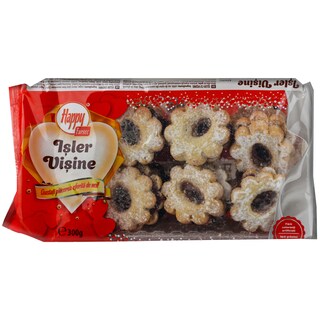 Happy Fursec | Biscuiti cu crema de visine 300g