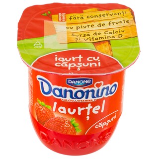 Danonino | Iaurtino cu capsuni 120g
