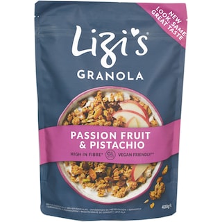 Lizi's | Cereale cu fructul pasiunii si fistic 400g