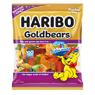 Haribo | Jeleuri Goldbears cu aroma de fructe 100g