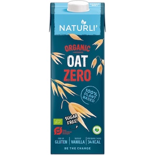 Naturli | Bautura vegetala de ovaz fara zahar adaugat eco 1L