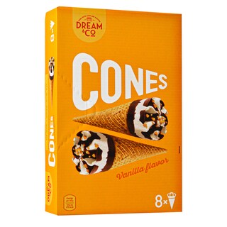 Dream&Co | Inghetata cu vanilie 8x120ml
