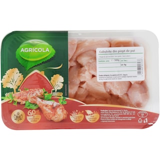 Agricola | Cubulete din piept de pui 500g