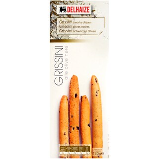 Delhaize | Grisine cu  masline 120g