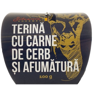 Silvania Gourmet | Terina cu carne de cerb si afumatura 100g