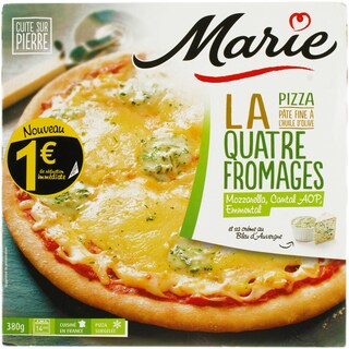 Marie | Pizza cu 4 tipuri de branza 380g
