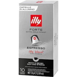 Illy | Cafea Espresso Forte, 10 capsule