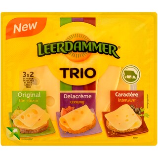 Leerdammer | Branza maturata feliata Trio 125g