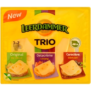 Leerdammer | Branza maturata feliata Trio 125g