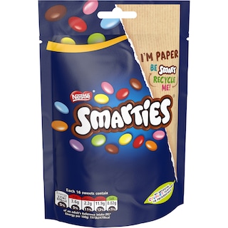 Smarties | Bomboane de ciocolata cu lapte invelite in glazura de zahar 105g