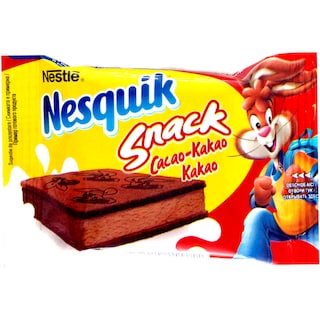 Nestle | Nesquick Snack | Pandispan cu lapte si cacao 26g