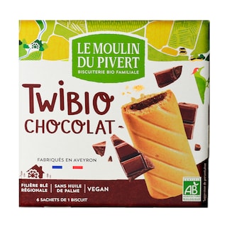 Le Moulin Du Pivert | Twibio | Biscuiti cu ciocolata 150g