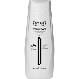 STR8 | Gel de dus 3in1 Detox Power 400ml