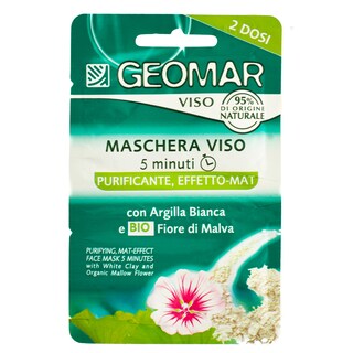 Geomar | Masca de fata cu extract de flori mov 7.5ml