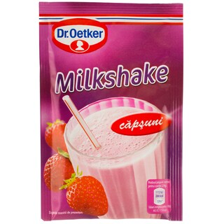 Dr. Oetker | Milkshake cu aroma de capsuni 33g