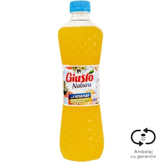 Giusto | Natura | Bautura necarbogazoasa cu suc de ananas 2L