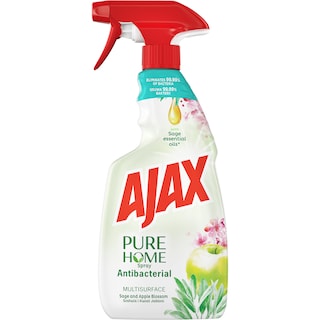 Ajax | Spray antibacterian multisuprafete cu salvie si flori de mar 500ml